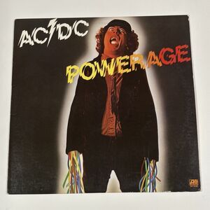 Vintage AC/DC Powerage Vinyl LP 1978 Atlantic Records SD 191801